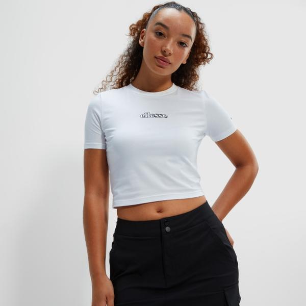 Ellesse Women's Sierran Crop Tee White