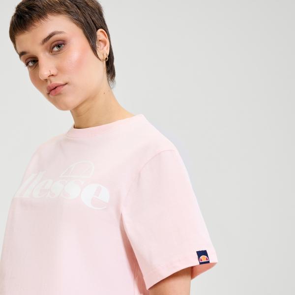 Ellesse Women's Silo Cropped Tee Light Pink
