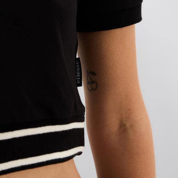 Ellesse Women's Trixie Cropped Polo Black