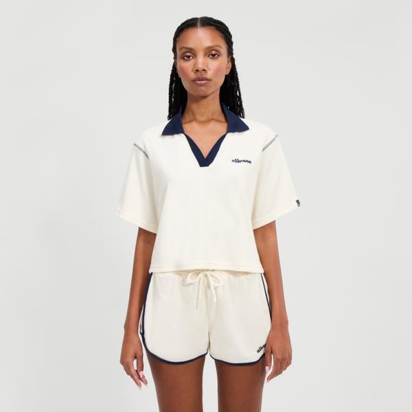 Ellesse Women's Valeti Cropped Shirt Off White