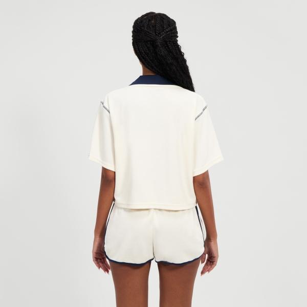 Ellesse Women's Valeti Cropped Shirt Off White