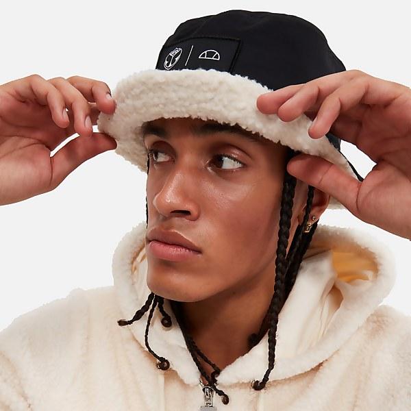 Ellesse Tomorrowland X Ellesse Bucket Hat Black/Cream