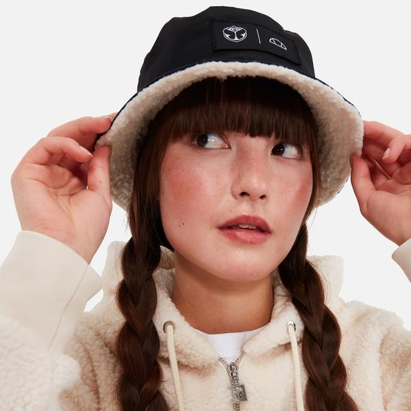 Ellesse Tomorrowland X Ellesse Bucket Hat Black/Cream