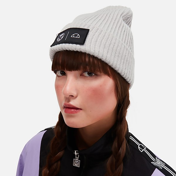 Ellesse Tomorrowland X Ellesse Knitted Beanie Cream