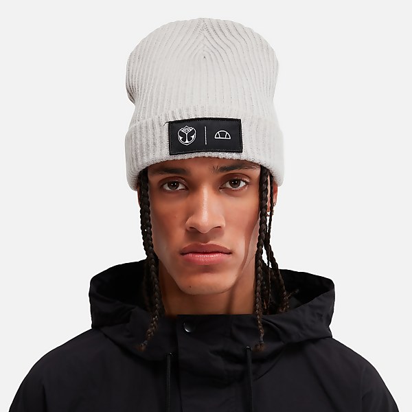 Ellesse Tomorrowland X Ellesse Knitted Beanie Cream
