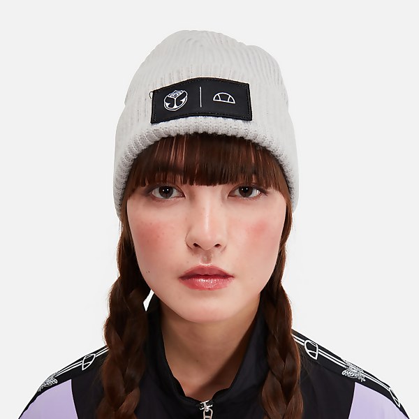 Ellesse Tomorrowland X Ellesse Knitted Beanie Cream