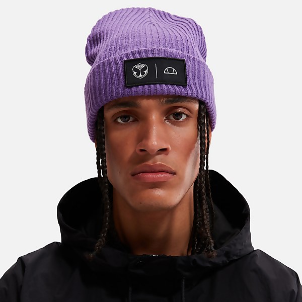Ellesse Tomorrowland X Ellesse Knitted Beanie Purple