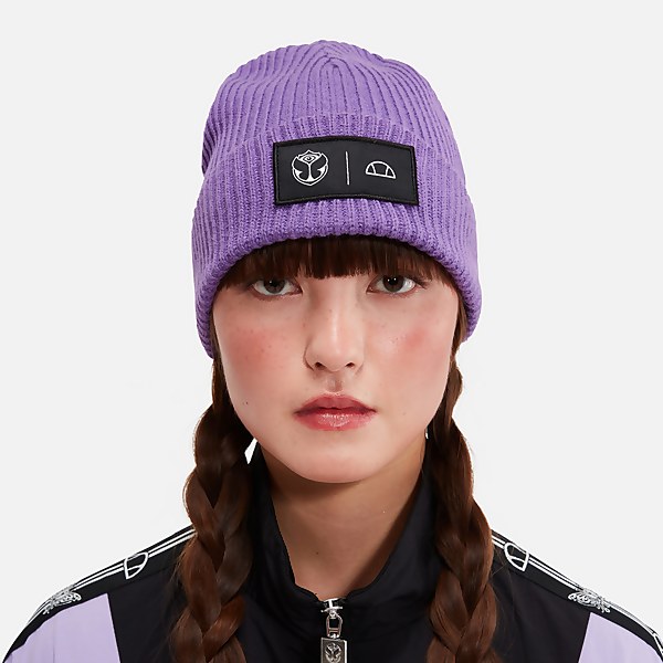 Ellesse Tomorrowland X Ellesse Knitted Beanie Purple