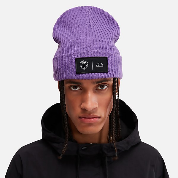 Ellesse Tomorrowland X Ellesse Knitted Beanie Purple