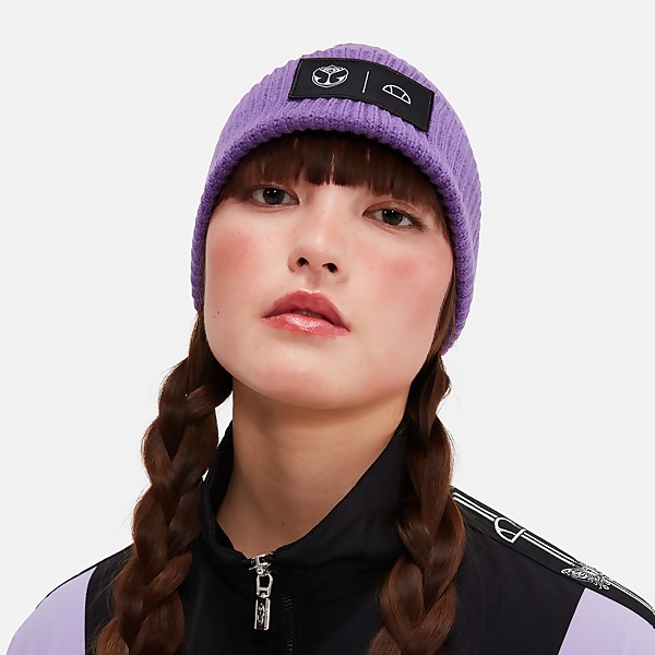 ellesse Tomorrowland X ellesse Knitted Beanie Purple
