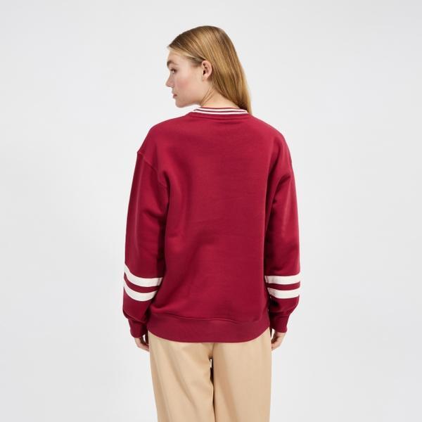 Ellesse Women's Marchi Sweatshirt Burgundy/Off White