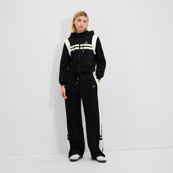 ellesse Women's Perna Cropped Track Top Black/Off White