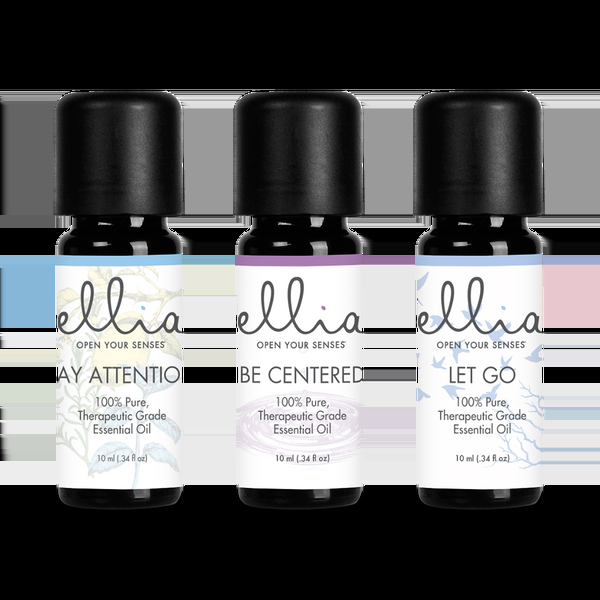 Ellia Calm And Concentration: Essential Oil 3-Pack