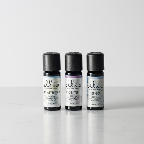 ellia Calm and Concentration: Essential Oil 3-Pack