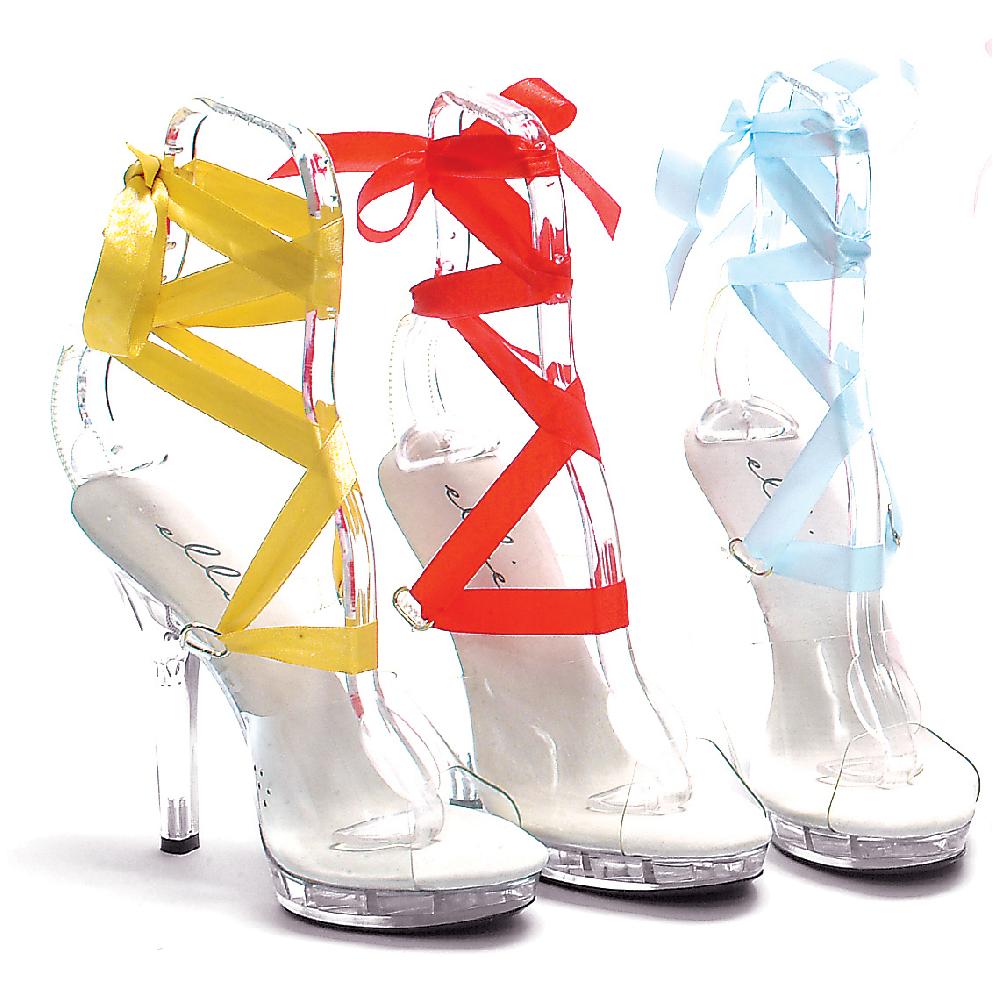 Ellis Curtain 5" Heel Sandal W/ 7 Interchangeable Ribbons