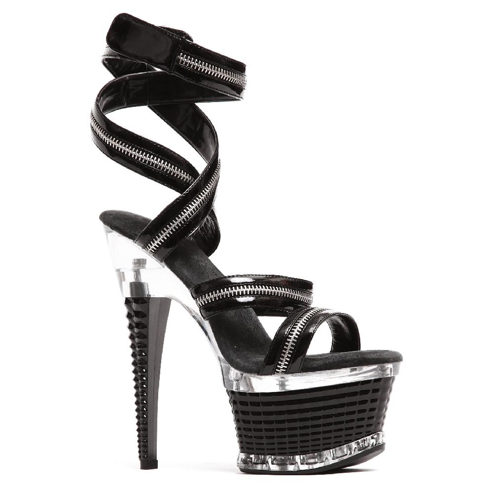 ellis curtain 6" Zippered Wrap-Around Strap W/ Textured Platform