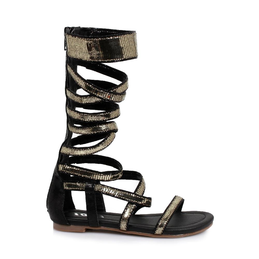 ellis curtain 0" Gladiator Flat Sandal