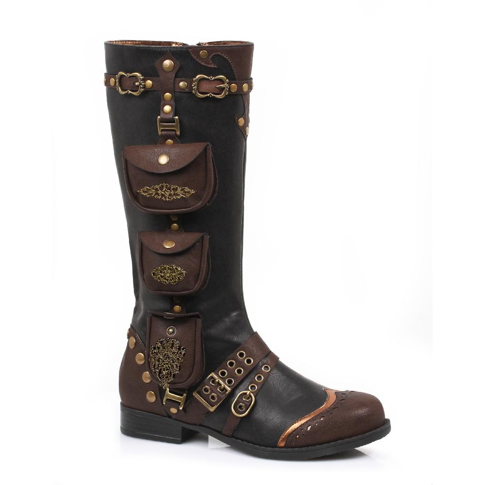 ellis curtain 1 Inch Womens Steam Punk Boot