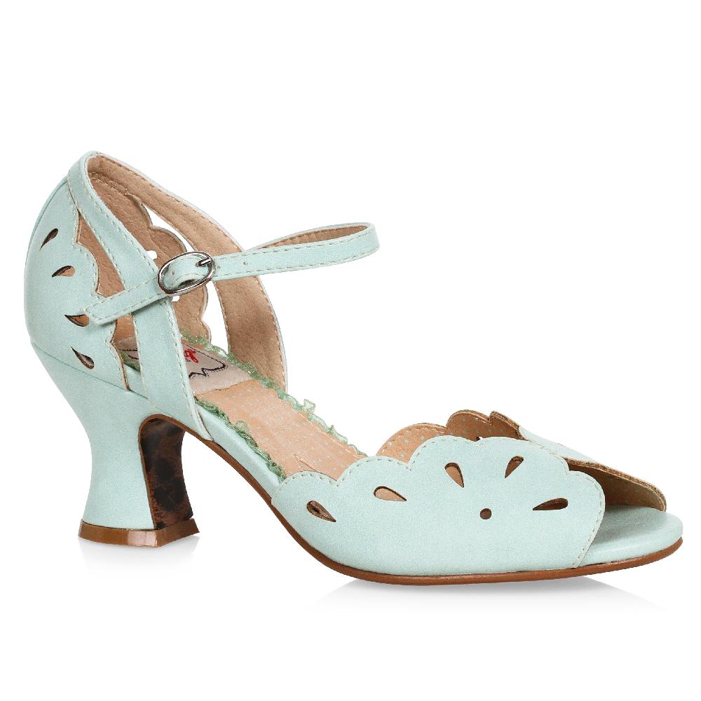 ellis curtain 2.5" Peep Toe Shoe With Cutouts