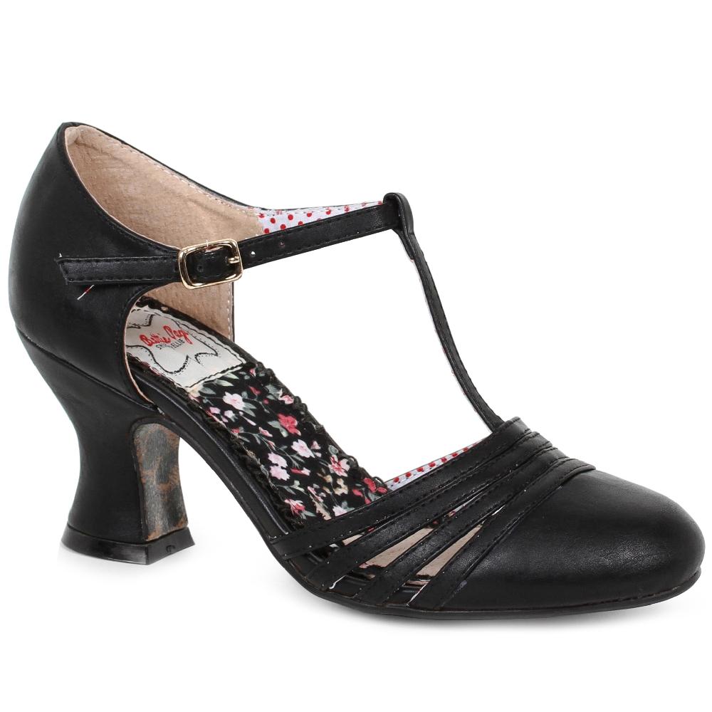 Ellis Curtain 2.5" T Strap Heel