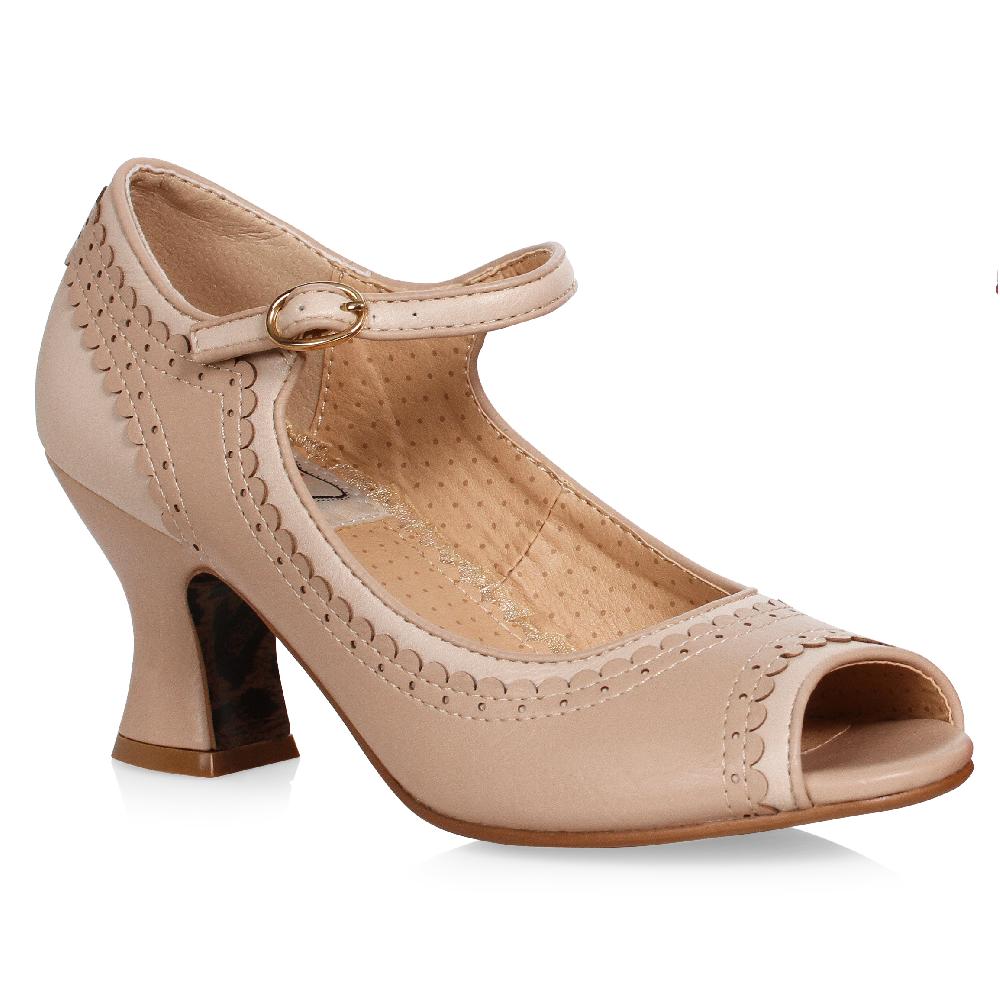 ellis curtain 2.5" Two Toned Peep Toe Shoe