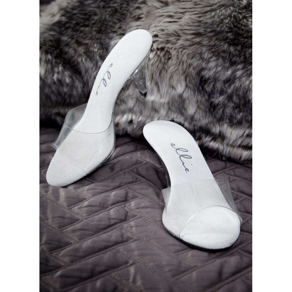 Ellis Curtain 3" Heel Clear Mule