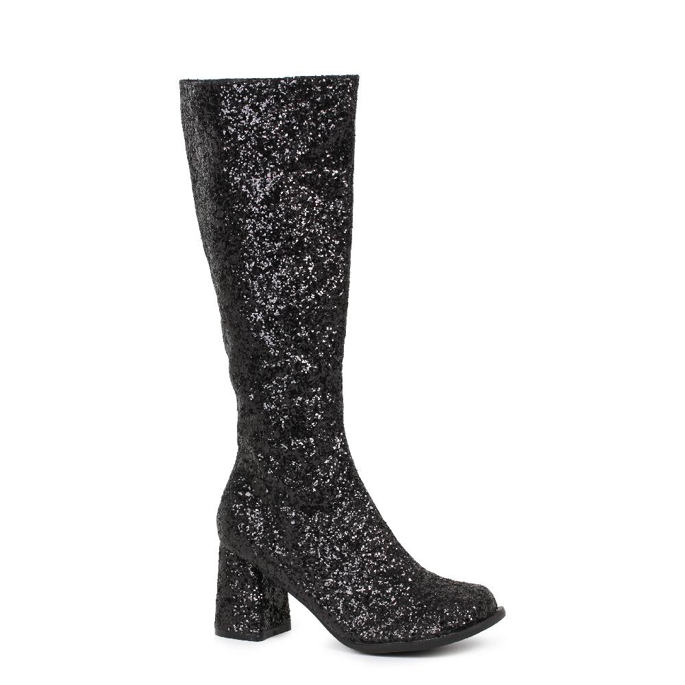 Ellis Curtain 3" Heel Glitter Gogo Boot. W/Zipper
