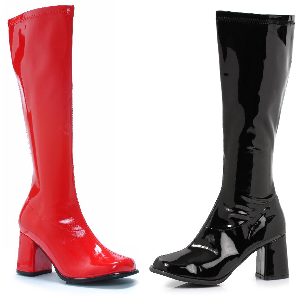 Ellis Curtain 3" Knee High Boot (Blk-Left Red-Right)