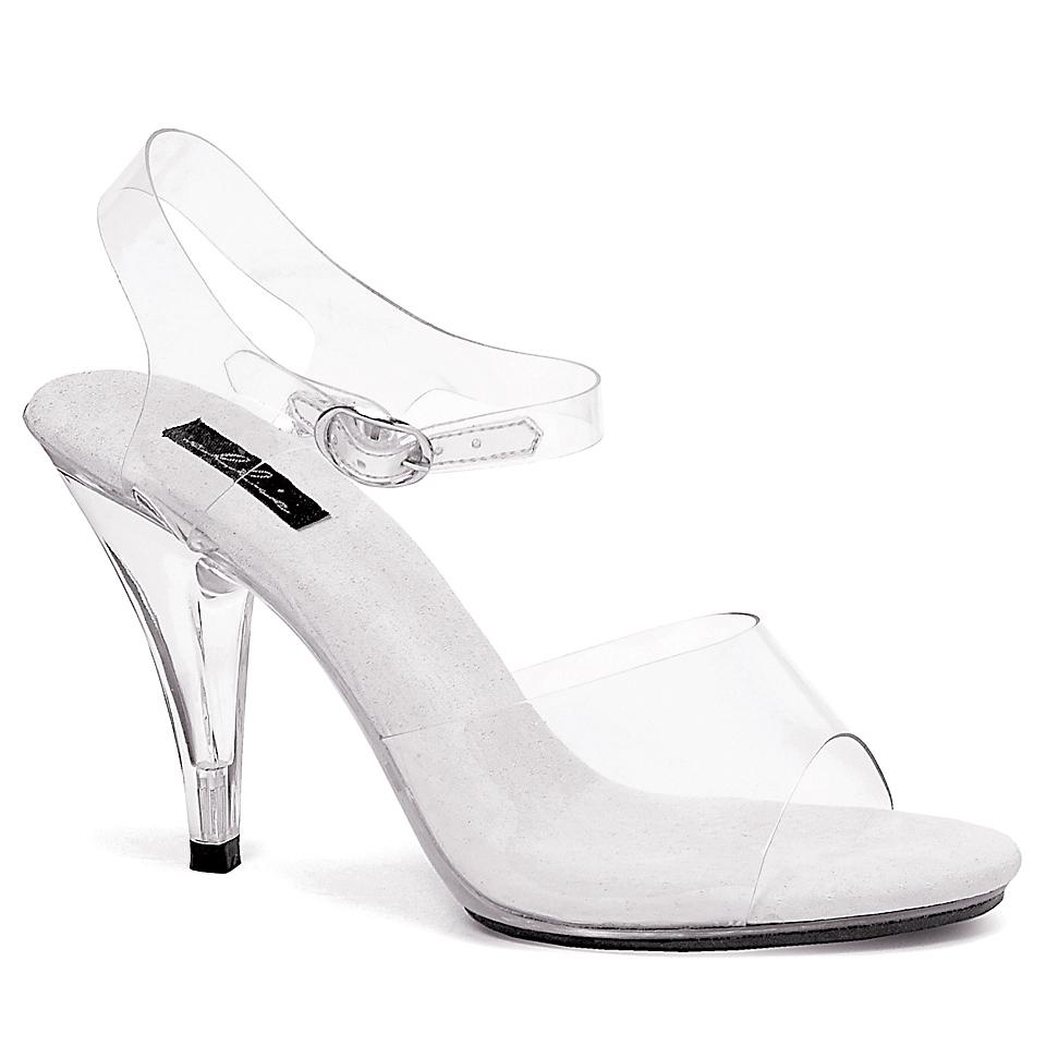 ellis curtain 4" Heel Clear Sandal