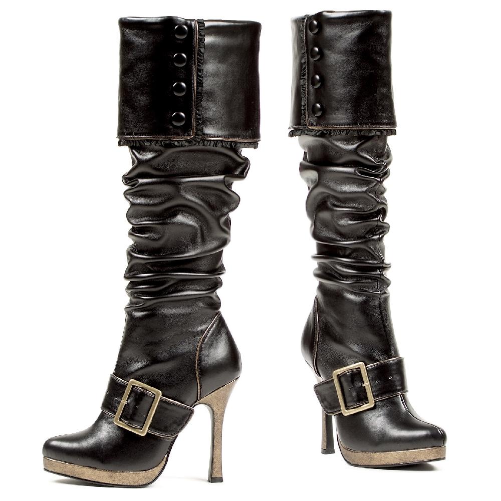 Ellis Curtain 4" Heel Knee High Boots