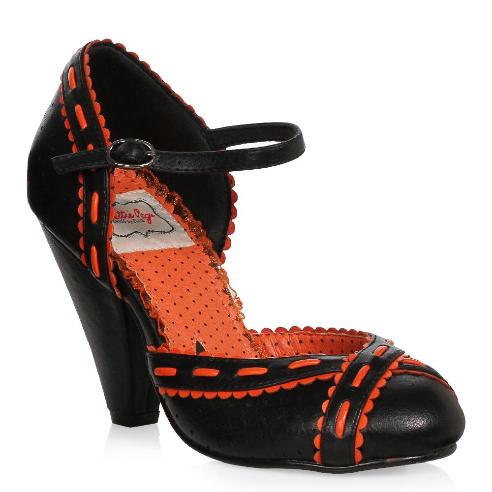 Ellis Curtain 4" Heel Two Tone Closed Toe Pump