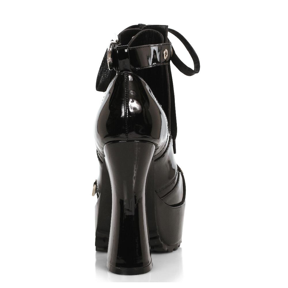 Ellis Curtain 5.5" Chunky Heel With Buckles