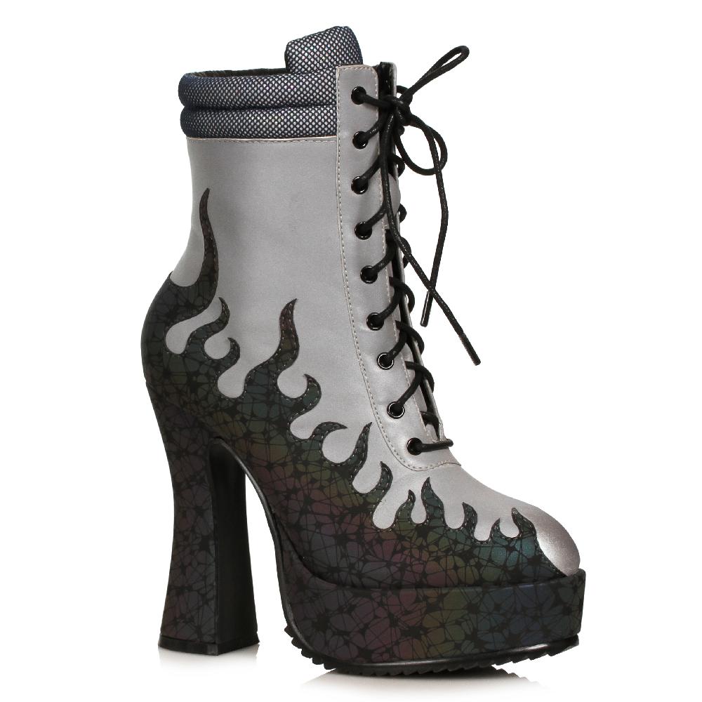 Ellis Curtain 5.5" Heel Ankle Boot With Flame