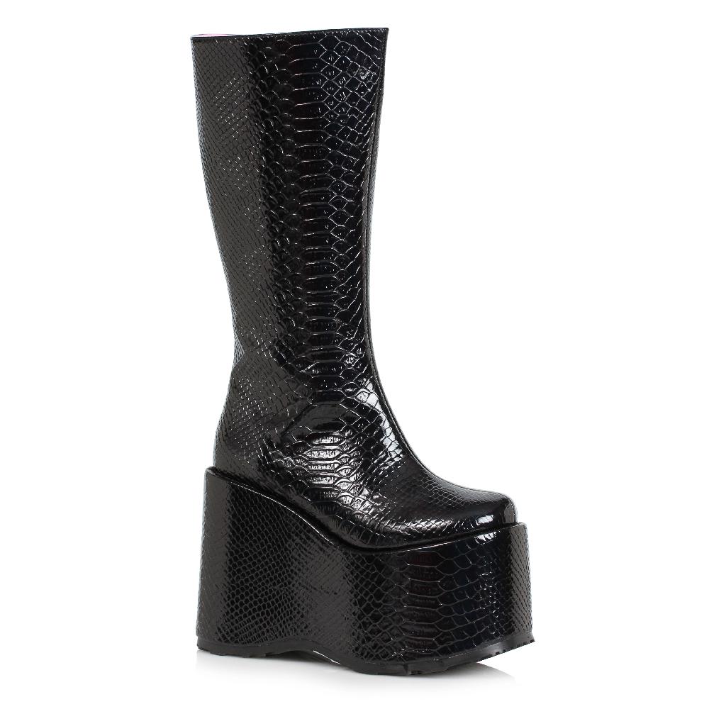 ellis curtain 5" Chunky Heel Platform Boot
