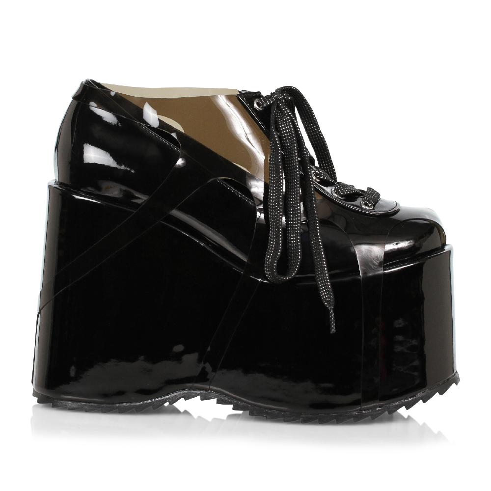 ellis curtain 5" Chunky Platform Shoe with Laces