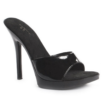 Ellis Curtain 5" Heel Clear Mule