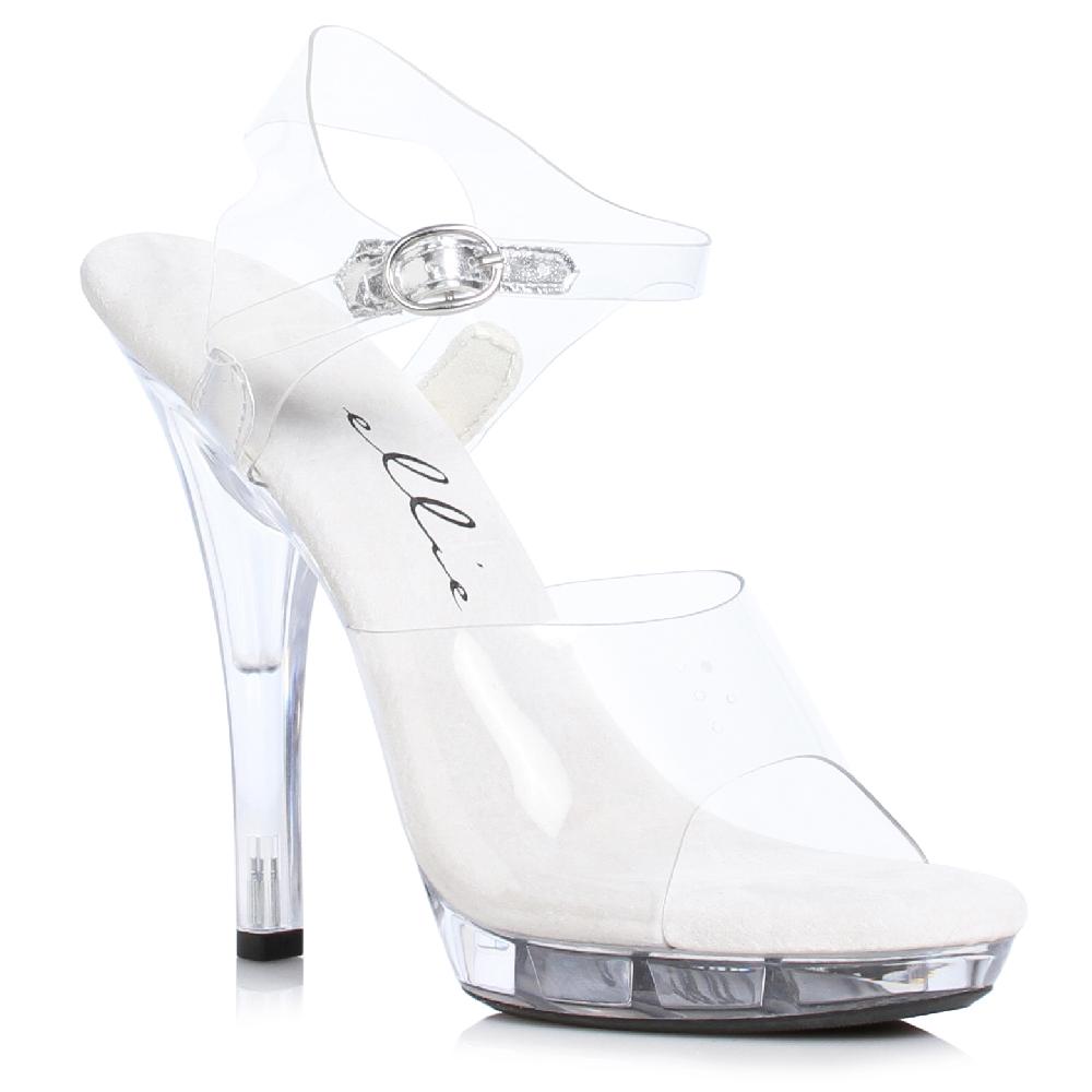 Ellis Curtain 5" Heel Clear Sandal