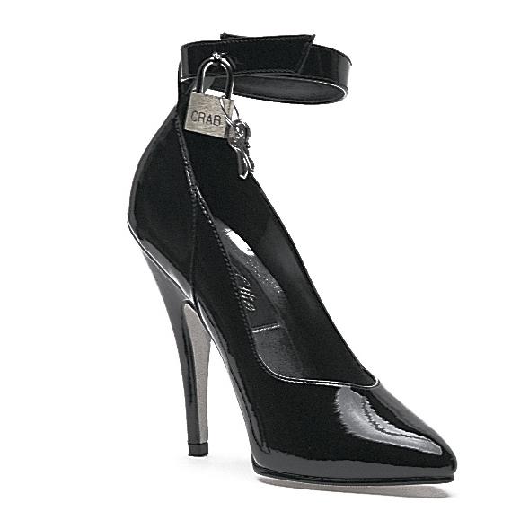 ellis curtain 5" Heel Pump W/Lock And Key
