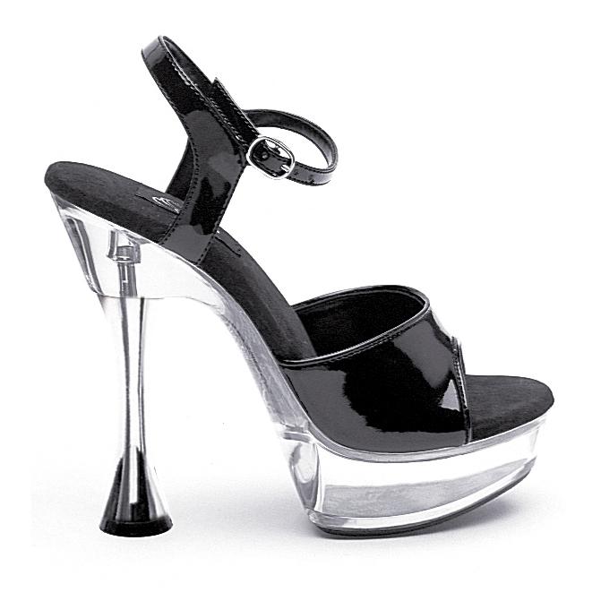 ellis curtain 6" Cone Heel Sandal (Silver Heel)
