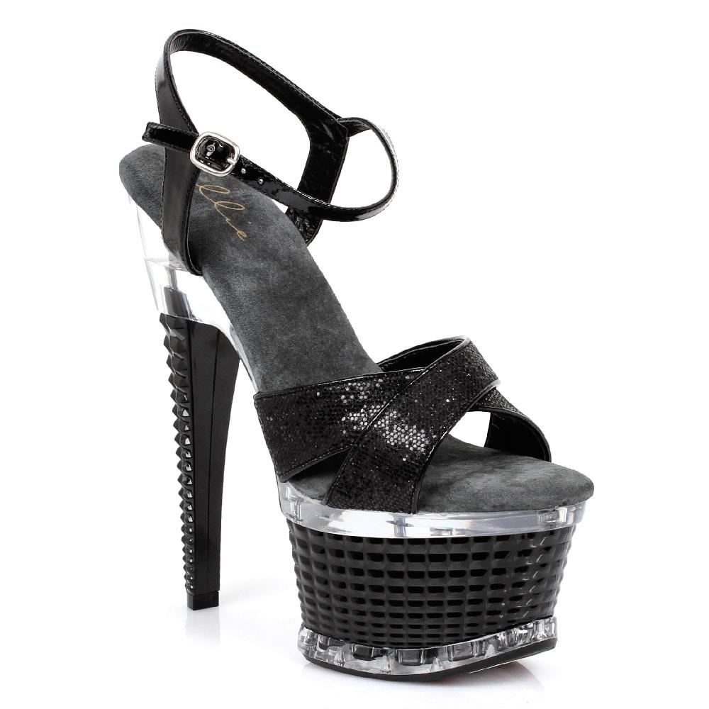 ellis curtain 6" Crossed Strap W/ Textured Platform