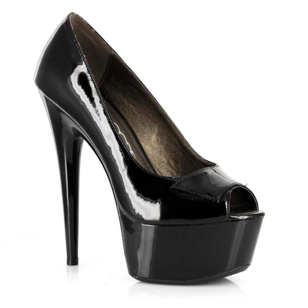 ellis curtain 6" Heel Open Toe Pump W/ 2" Platform