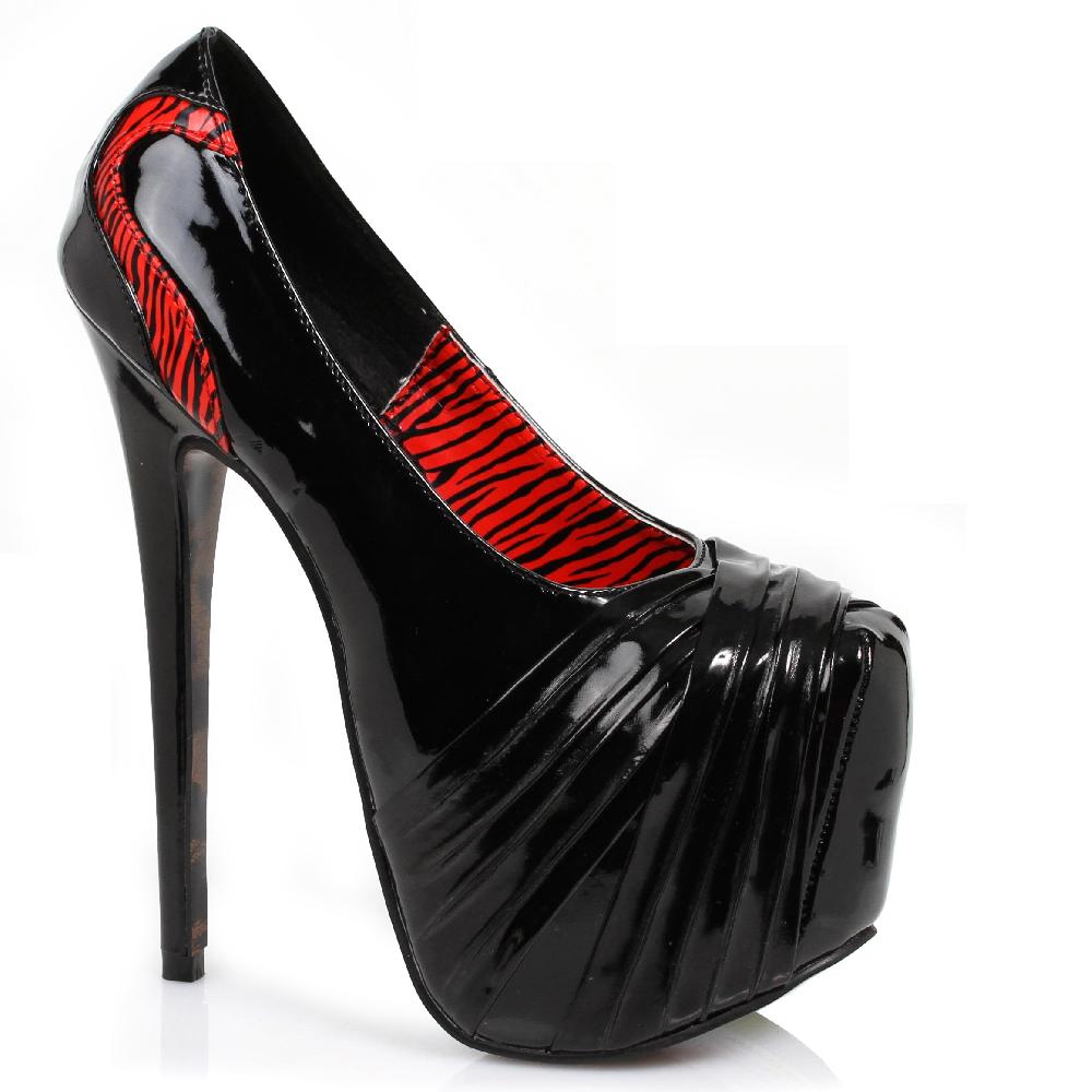 Ellis Curtain 6" Heel W/ 2-1/2" Platform - Patent PU