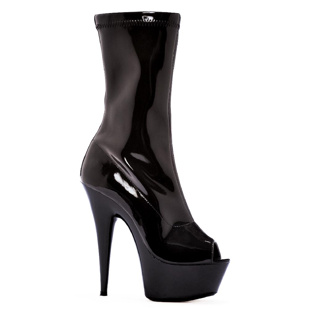 ellis curtain 6" Peeptoe Calf Boot