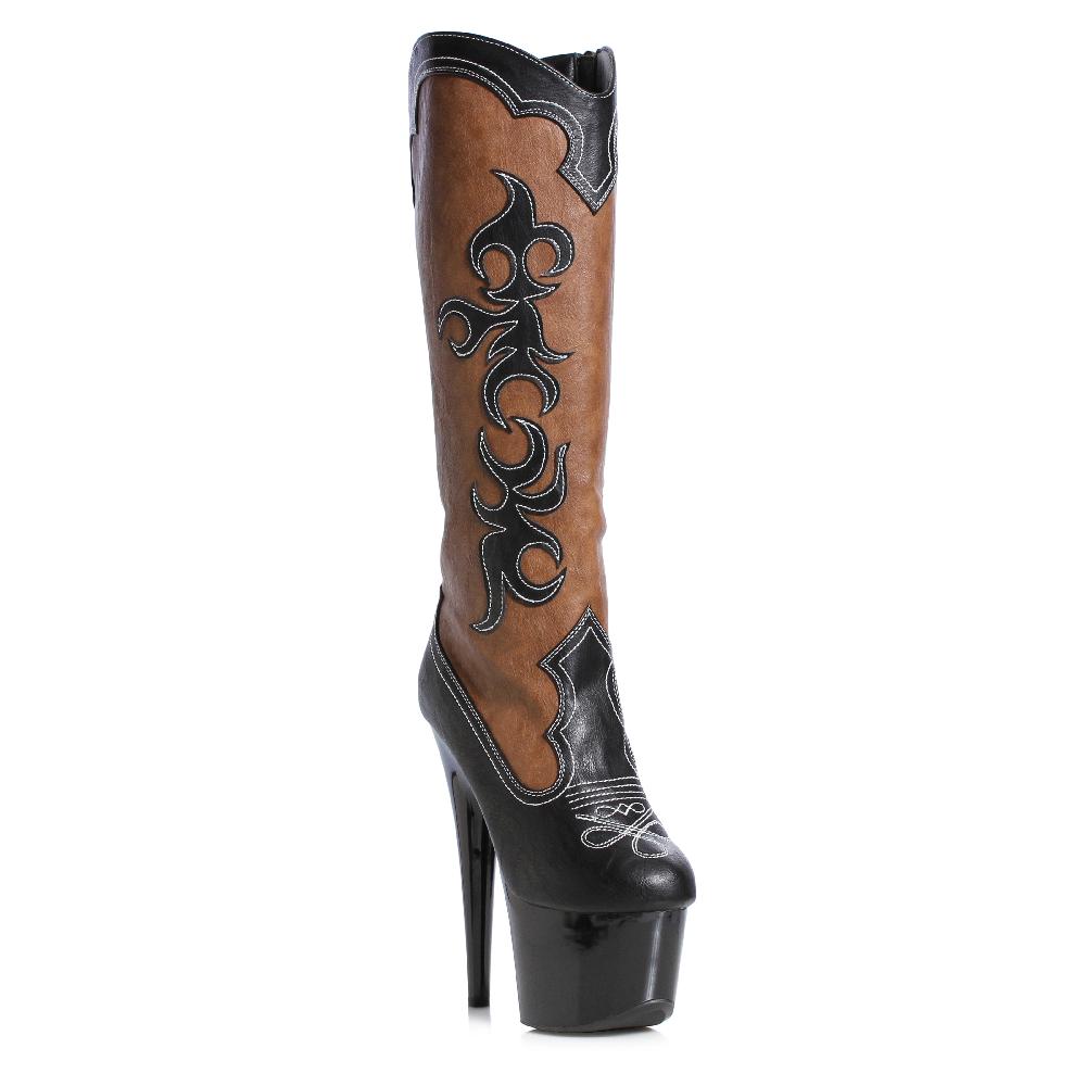 Ellis Curtain 7" Cowgirl Knee Boot