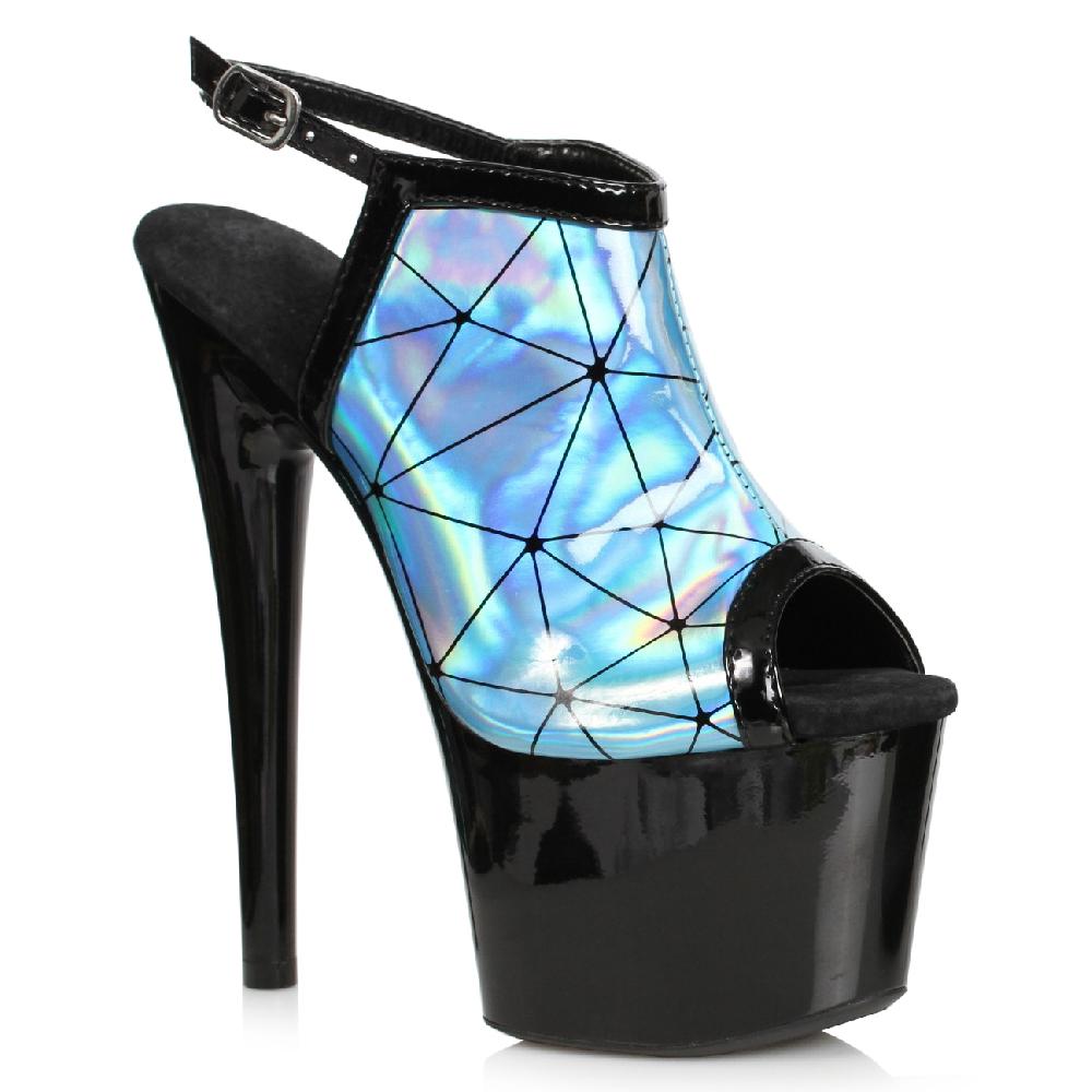 ellis curtain 7" HOLOGRAPHIC SANDAL