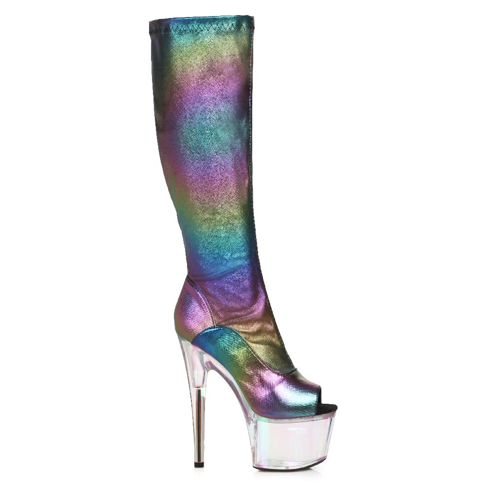 ellis curtain 7" Knee High Boot W/Zipper