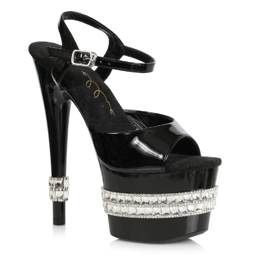 Ellis Curtain 7" RHINESTONE PLATFORM SANDAL