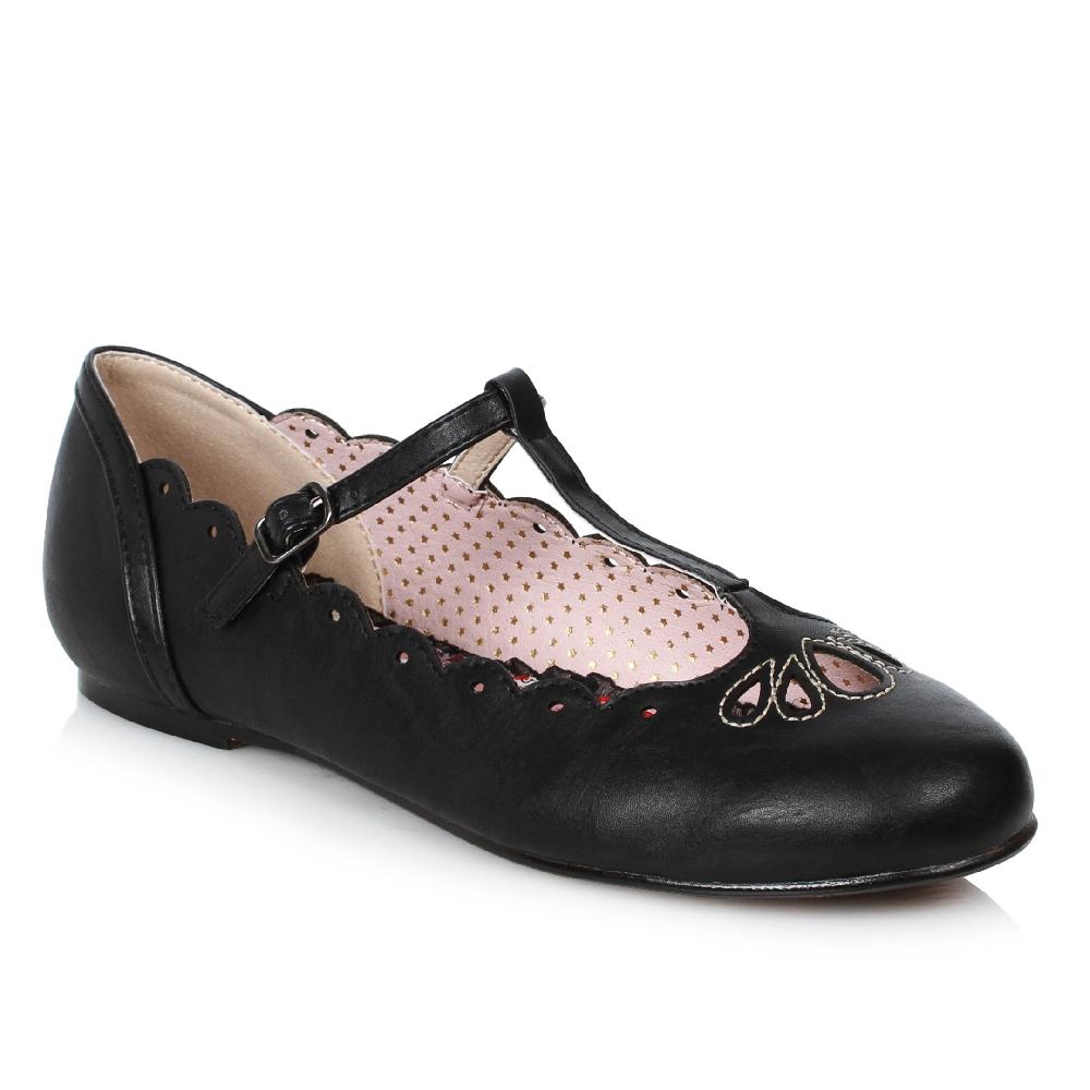 ellis curtain Flat T-Strap Shoe