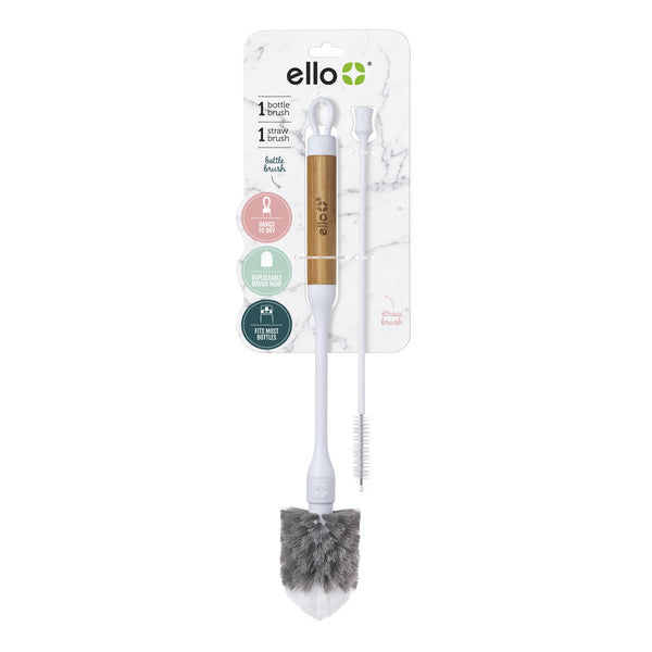 Ello Bottle & Straw Cleaning Brush Set