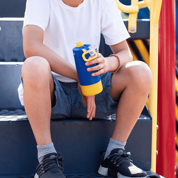 Ello Colby 12oz Stainless Steel Kids Water Bottle